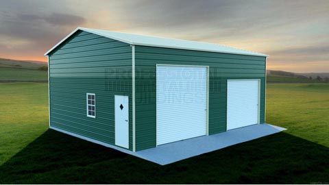 24x31x12 Boxed Eave Garage