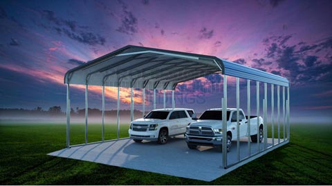 26x31x10 Regular Style Carport