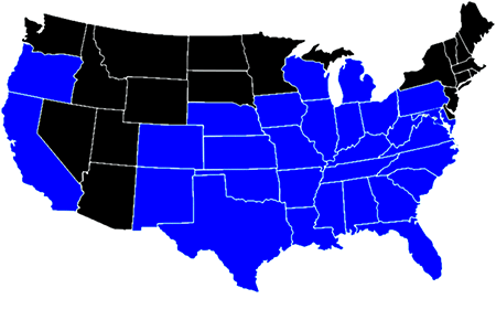 Service Area Map